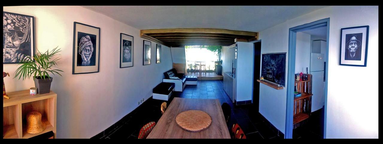 サン＝ドニLoft Mezzanine Verriere Avec Vueアパートメント エクステリア 写真